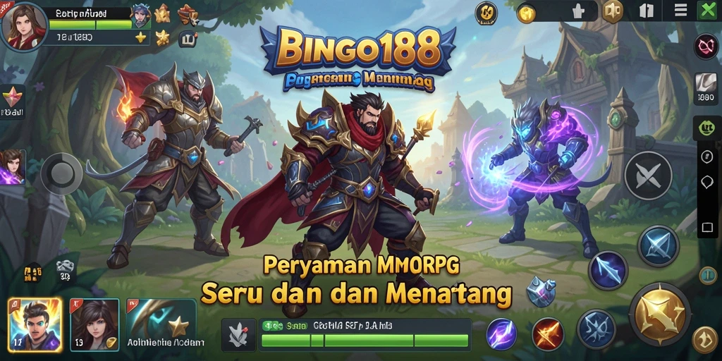 Gameplay BINGO188 yang seru dan interaktif di dunia MMORPG.