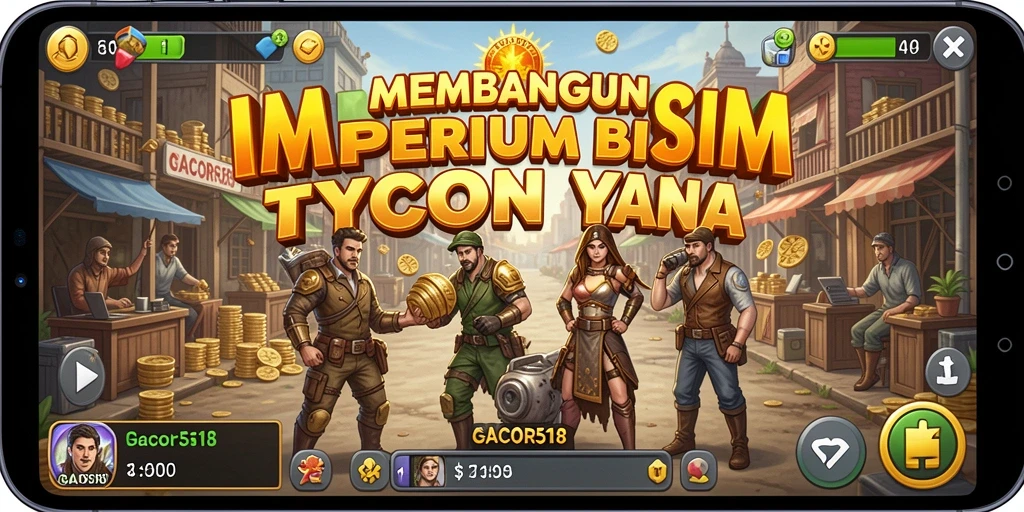 Tampilan gameplay GACOR518 yang menarik dan interaktif.