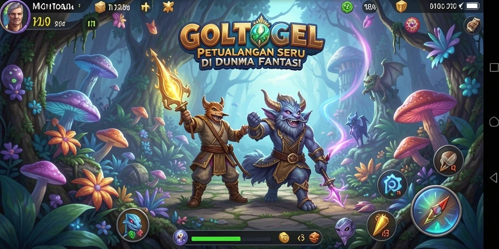 Gameplay seru di dunia petualangan GOLTOGEL