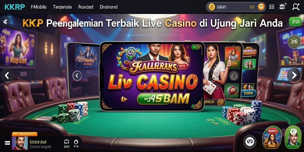 Menampilkan dealer langsung dan gameplay menarik di KKRP.