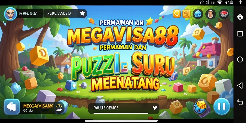 Tampilan gameplay MEGAVISA88 menampilkan puzzle yang menarik dan menantang.