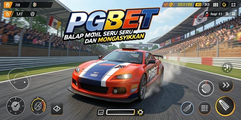 Gameplay PGBET dengan balapan seru dan mobil yang menawan.