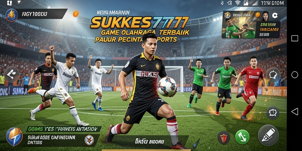 Tampilan menarik dari gameplay olahraga dalam SUKSES777.