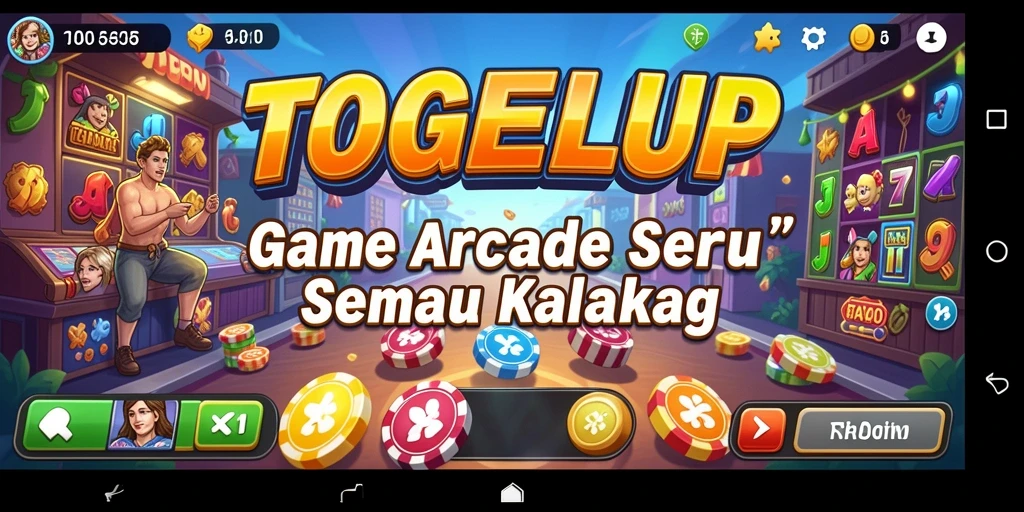 Screenshot gameplay TOGELUP menampilkan aksi seru dan tantangan menarik.