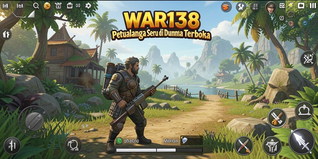 Tampilan gameplay yang seru dan dinamis di dunia terbuka.